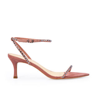 SAND&Aacute;LIA SALTO M&Eacute;DIO ROSA MALVA NOBUCK PEDRARIAS