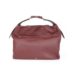 BOLSA CAPODARTE COURO BORGONHA HOBO