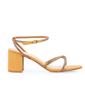 SAND&Aacute;LIA BEGE SAVANA SALTO BLOCO HOTFIX