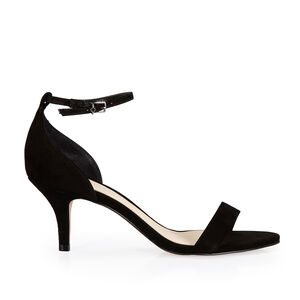 SAND&Aacute;LIA DE TIRA PRETA COURO SUEDE