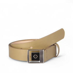 CINTO FEMININO DE COURO VERDE ALBERO FIVELA QUADRADA