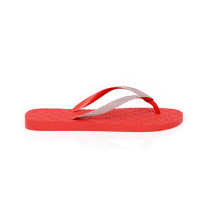 CHINELO DE DEDO VERMELHO RUBI MONOGRAMA