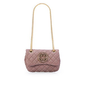 BOLSA MINI OL&Iacute;VIA ROSE COURO SUEDE AL&Ccedil;A CORRENTE