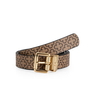 CINTO FEMININO PRETO MONOGRAMA