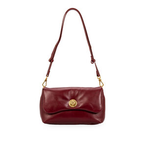 BOLSA SHOULDER BAG COURO AMARONE