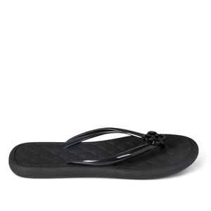 CHINELO DE DEDO PRETO MATELASSÊ