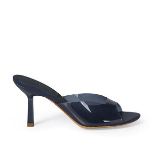 MULE SALTO ALTO AZUL MARINHO