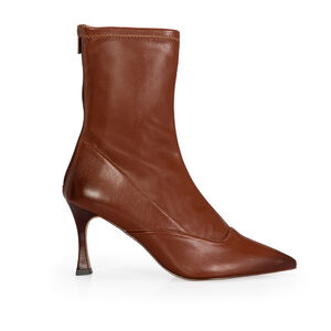 BOTA CANO M&Eacute;DIO STRETCH MARROM