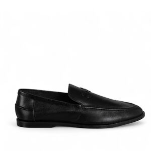 LOAFER MOCASSIM PRETO DE COURO