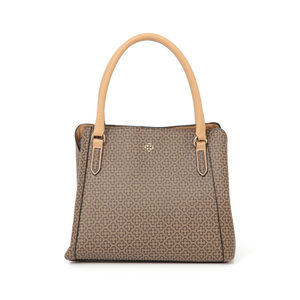 BOLSA SHOPPER BEGE NATURALE MONOGRAMA