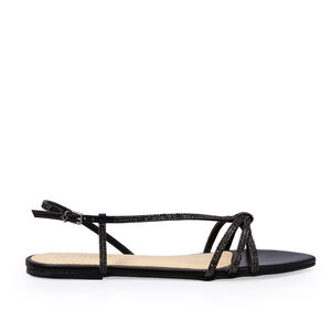 SAND&Aacute;LIA RASTEIRA PRETA BRILHOS