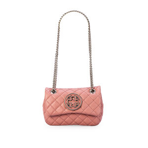 MINI OL&Iacute;VIA ROSA MALVA MATELASS&Ecirc; SHOULDER BAG