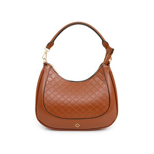 BOLSA CARAMELO MONOGRAMA HOBO