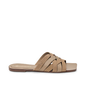 CHINELO RASTEIRO VERDE ALBERO COURO NOBUCK BICO QUADRADO