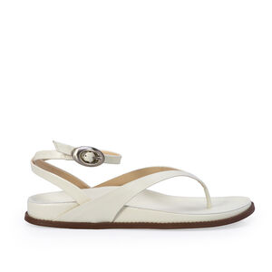 SAND&Aacute;LIA PAPETE BRANCA DUNA DE COURO