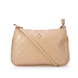 BOLSA SHOULDER BAG TIRACOLO NUDE SEDA MONOGRAMA PIETRA