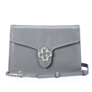 BOLSA SHOULDER BAG COURO CARBONO