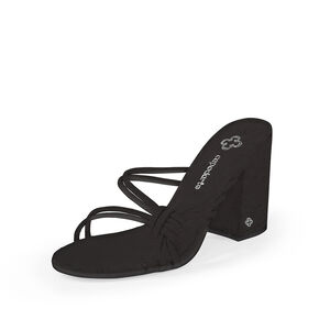 MULE PRETA SALTO ALTO