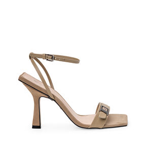 SAND&Aacute;LIA SALTO ALTO VERDE ALBERO COURO NOBUCK