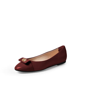 SAPATILHA BORD&Ocirc; DE COURO VERNIZ