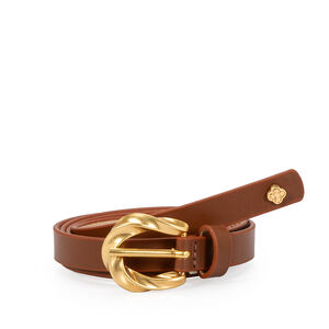 CINTO FEMININO COURO MOGNO