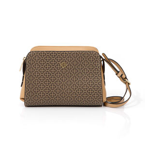 BOLSA PEQUENA MONOGRAMA BEGE NATURALE