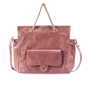 BOLSA HOBO COURO MALVA