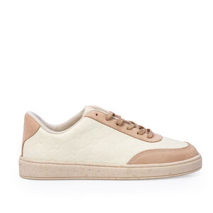 T&Ecirc;NIS FEMININO BRANCO DUNA DE COURO AMARRA&Ccedil;&Atilde;O MONOGRAMA