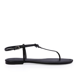 SANDÁLIA RASTEIRA PRETA LAÇO