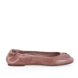 SAPATILHA ROSE COURO COM EL&Aacute;STICO