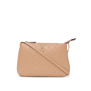 BOLSA SHOULDER BAG TIRACOLO NUDE SEDA MONOGRAMA PIETRA
