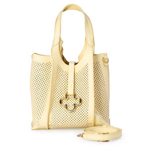 BOLSA CREME BRULLE DE COURO TOTE