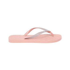 CHINELO DE DEDO ROSÊ MONOGRAMA