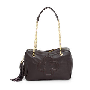 BOLSA SHOPPER MARROM TOBACCO DE COURO