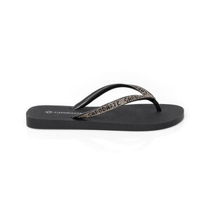 CHINELO DE DEDO TIRAS CAPODARTE PRETO