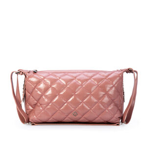 BOLSA SHOULDER BAG COURO MALVA