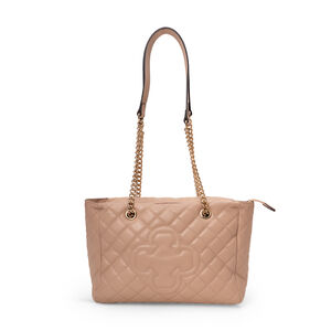 BOLSA NUDE SEDA COURO MATELASSÊ HOBO