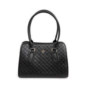 BOLSA SHOPPER PRETA MONOGRAMA