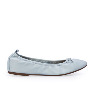 SAPATILHA AZUL TURMALINA LA&Ccedil;O DE COURO