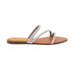 CHINELO RASTEIRA PRATA PEDRARIAS