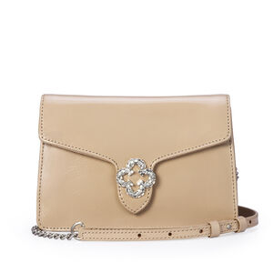BOLSA SHOULDER BAG COURO SEDA