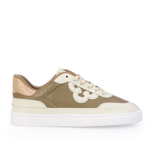 T&Ecirc;NIS FEMININO VERDE ALBERO DE COURO AMARRA&Ccedil;&Atilde;O