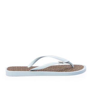 CHINELO DE DEDO AZUL TURMALINA MONOGRAMA