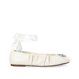 SAPATILHA COURO BRANCO DUNA