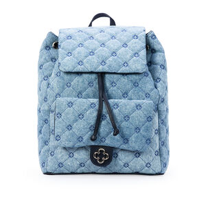MOCHILA FEMININA MARINHO AZZURRO MONOGRAMA