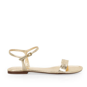 SAND&Aacute;LIA RASTEIRA DOURADA MONOGRAMA