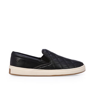 TÊNIS SLIP ON PRETO MATELASSÊ FEMININO