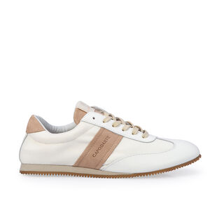 T&Ecirc;NIS BRANCO COURO AMARRA&Ccedil;&Atilde;O SNEAKERS