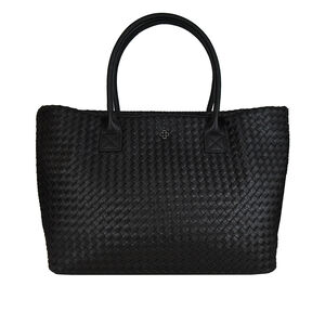 BOLSA GRANDE SHOPPER PRETA TRESS&Ecirc;