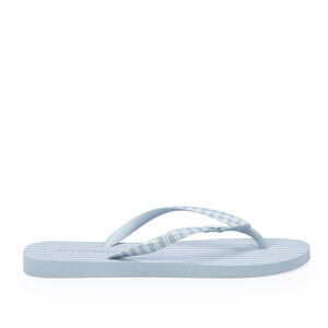 CHINELO DE DEDO AZUL TURMALINA  LISTRAS